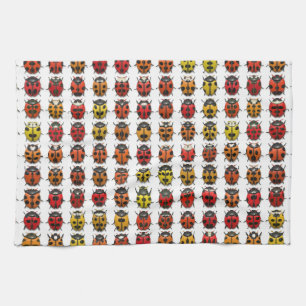Lady Bugs 1 keukenhanddoek