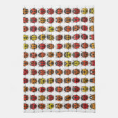 Lady Bugs 1 serviette de cuisine (Vertical)