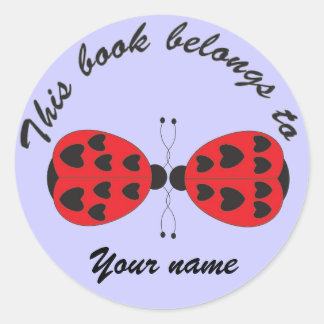 Lady bugs, boek labels