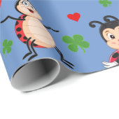 Lady Bugs Cadeaupapier (Rol Hoek)