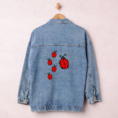 Lady Bugs Design Denim Veste (Hangar)