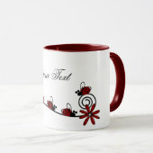 Lady bugs Rules Mug (Devant droit)