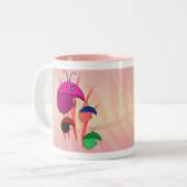 Lady Bugs Tweekleurige Koffiemok (Voorkant links)