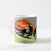 Lady Bugs White Coffee Mug (Devant gauche)