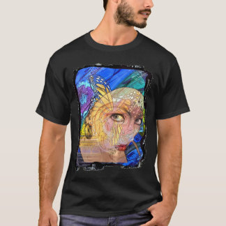 LADY BUTTERFLY  T-SHIRT