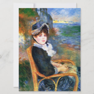 Lady by the Seashore (door Pierre-Auguste Renoir) Kaart