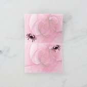 Lady Cancer Zodiac Roze Blank Kaart (Binnen)