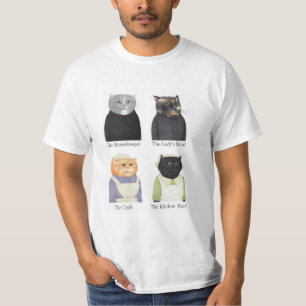 LADY CATS MANNEN T-SHIRT