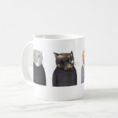 LADY CATS Witte Mok (Voorkant links)