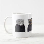 LADY CATS Witte Mok (Links)