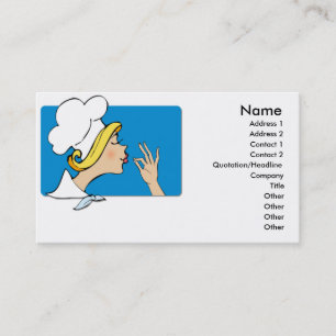 Lady Chef Visitekaartjes