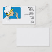 Lady Chef Visitekaartjes (Voorkant / Achterkant)