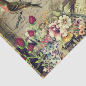  Lady collage Tissuepapier (Detail)