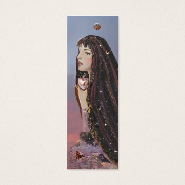 Lady Dawn mini Bladwijzer Visitekaartjes (Voorkant)