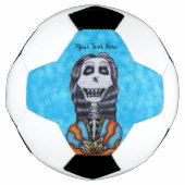 Lady Day of Dead Skeleton Cape Fleurs blanches Ble (Devant)