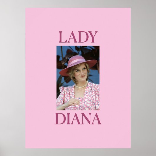 Lady Diana Poster (Voorkant)