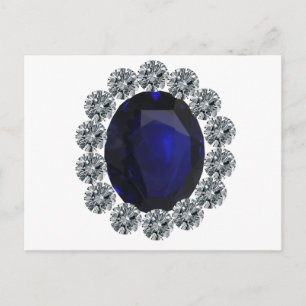 Lady Diana Verloving Ring Briefkaart