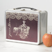 Lady drink tea (In situ)