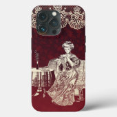 Lady drink tea Case-Mate iPhone case (Achterkant)