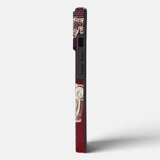 Lady drink tea Case-Mate iPhone case (Achterkant / Links)