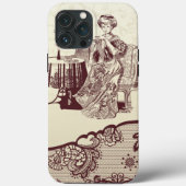 Lady drink tea Case-Mate iPhone case (Achterkant)