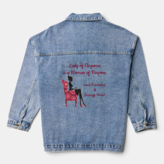 Lady Elegance Collectie: Dames Denim Jacket
