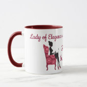 Lady Elegance Collection Café Mug (Gauche)