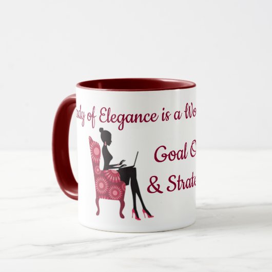 Lady Elegance Collection Café Mug (Devant gauche)