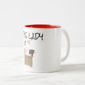 ***LADY EN BOSS*** MUG POUR N'IMPORTE QUELLE OCCAS (Devant droit)