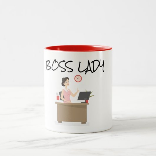 ***LADY EN BOSS*** MUG POUR N'IMPORTE QUELLE OCCAS (Centre)