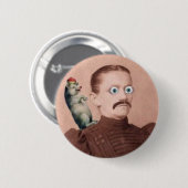 Lady en Pig Button (Voorkant /achterkant)