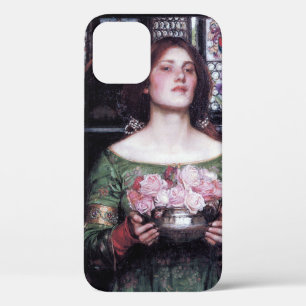 Lady en Roos, John William Waterhouse iPhone 12 Hoesje