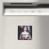 Lady en Roos, John William Waterhouse Magneet (Insitu (Vaatwasser))