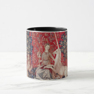 Lady en Unicorn Medieval Tapestry Sight Mok