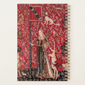 Lady et Unicorn Moyen Tapestry Touch (Dos)