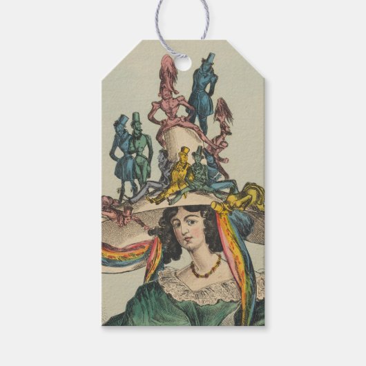Lady - étiquette cadeau (Devant)