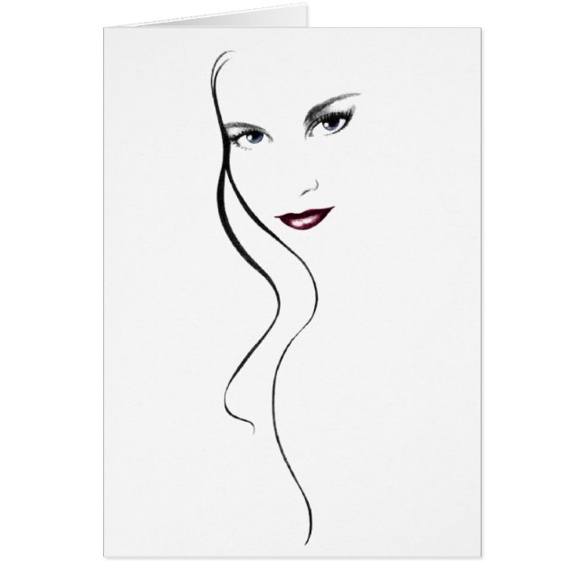 Lady face (Voorkant)