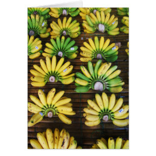 Lady Finger Bananas ~ ก Kaart van de eierbanaan (ล