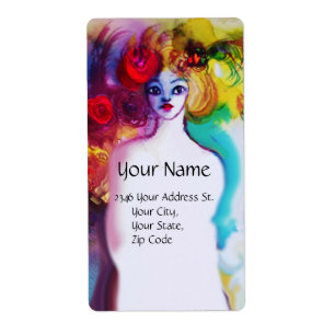 LADY FLORA Beauty Salon Makeup Artist Etiket