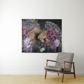 Lady Flowers Wandkleed (In Situ (horizontaal))