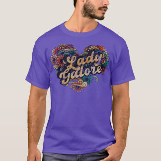 Lady Galore VIGNETTE  KLEUR T-shirt