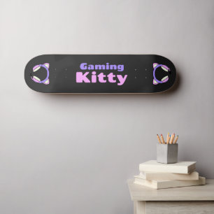 Lady Gamer - Gaming Kat Skateboard