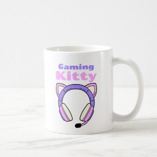 Lady Gamer - Gaming Kitty Koffiemok