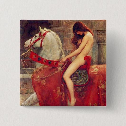 Lady Godiva Button (Voorkant)