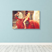 Lady Godiva Canvas Afdruk (Insitu (Houten vloer))