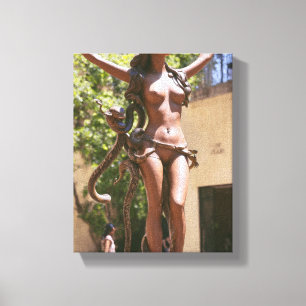 Lady Godiva: Mythe van het offer Canvas Afdruk
