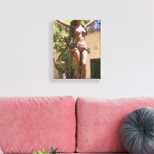 Lady Godiva: Mythe van het offer Canvas Afdruk (Insitu (Woonkamer))