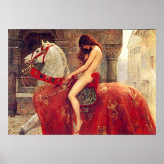 Lady Godiva Poster (Voorkant)