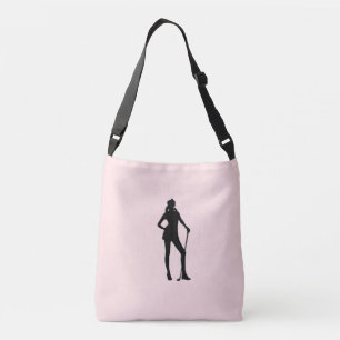 Lady Golf Pink Sport Crossbody Tas
