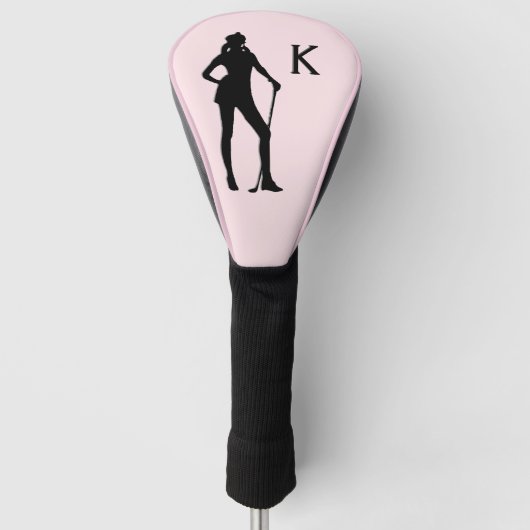 Lady Golf Pink Sport gelanceerd Golfheadcover (Voorkant)